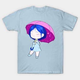 Cute chibi with umbrella T-Shirt